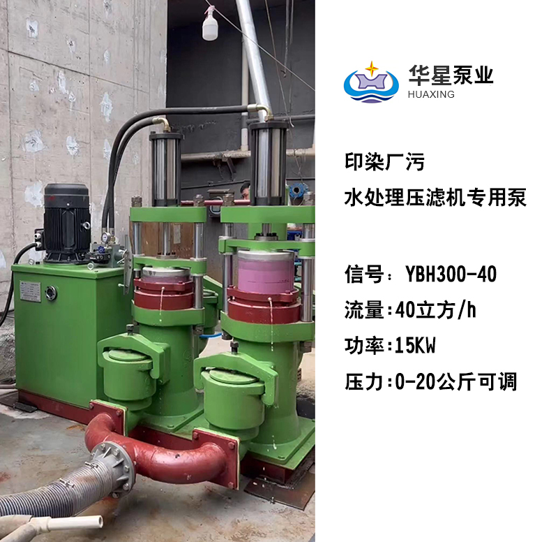 印染廠污水處理壓濾機專用節(jié)能泵